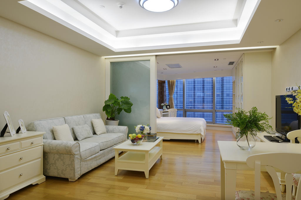 Yousu Hotel & Apartment Nanjing Xuanwu Lake Jinmao Plaza Branch Pokoj fotografie