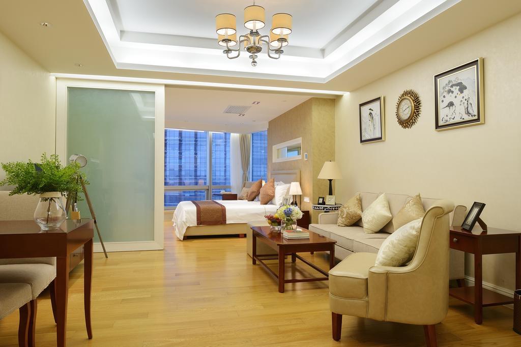 Yousu Hotel & Apartment Nanjing Xuanwu Lake Jinmao Plaza Branch Exteriér fotografie