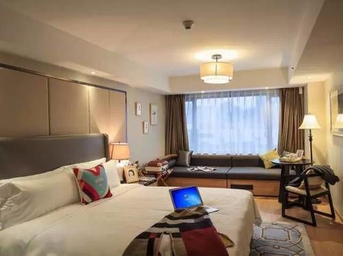 Yousu Hotel & Apartment Nanjing Xuanwu Lake Jinmao Plaza Branch Exteriér fotografie